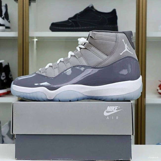 RETRO 11 GREY' 2021 'COOL JORDAN AIR 0801